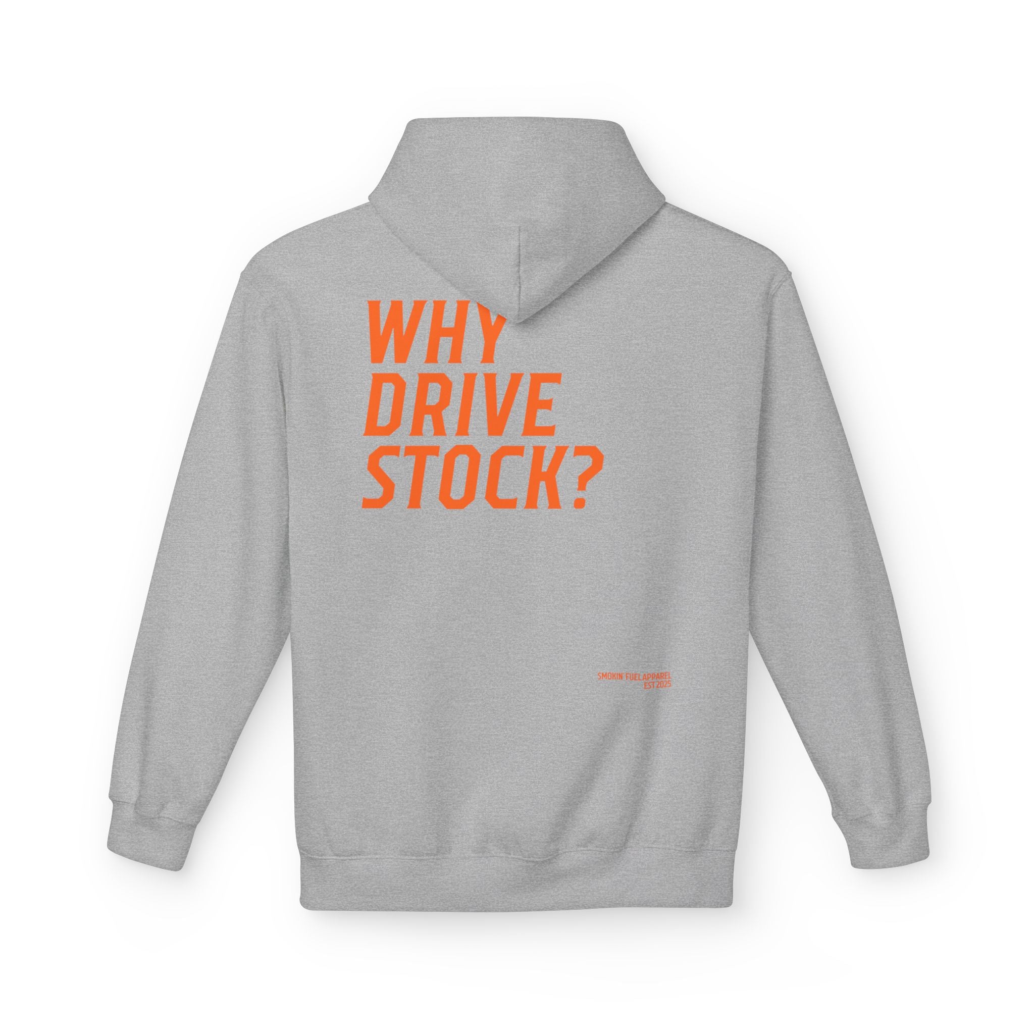 Why Drive Stock Hoodie Orange