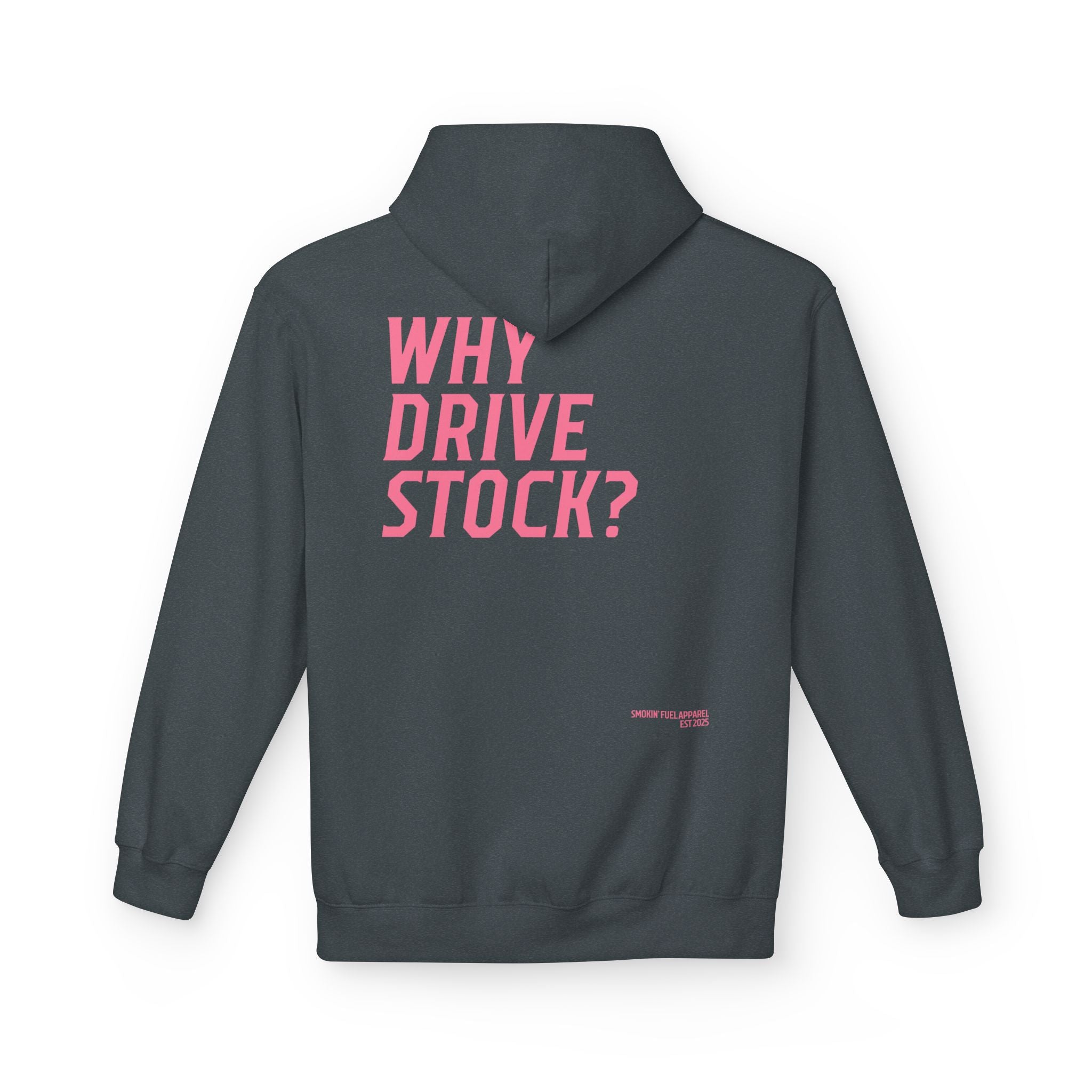 Why Drive Stock Hoodie Pink
