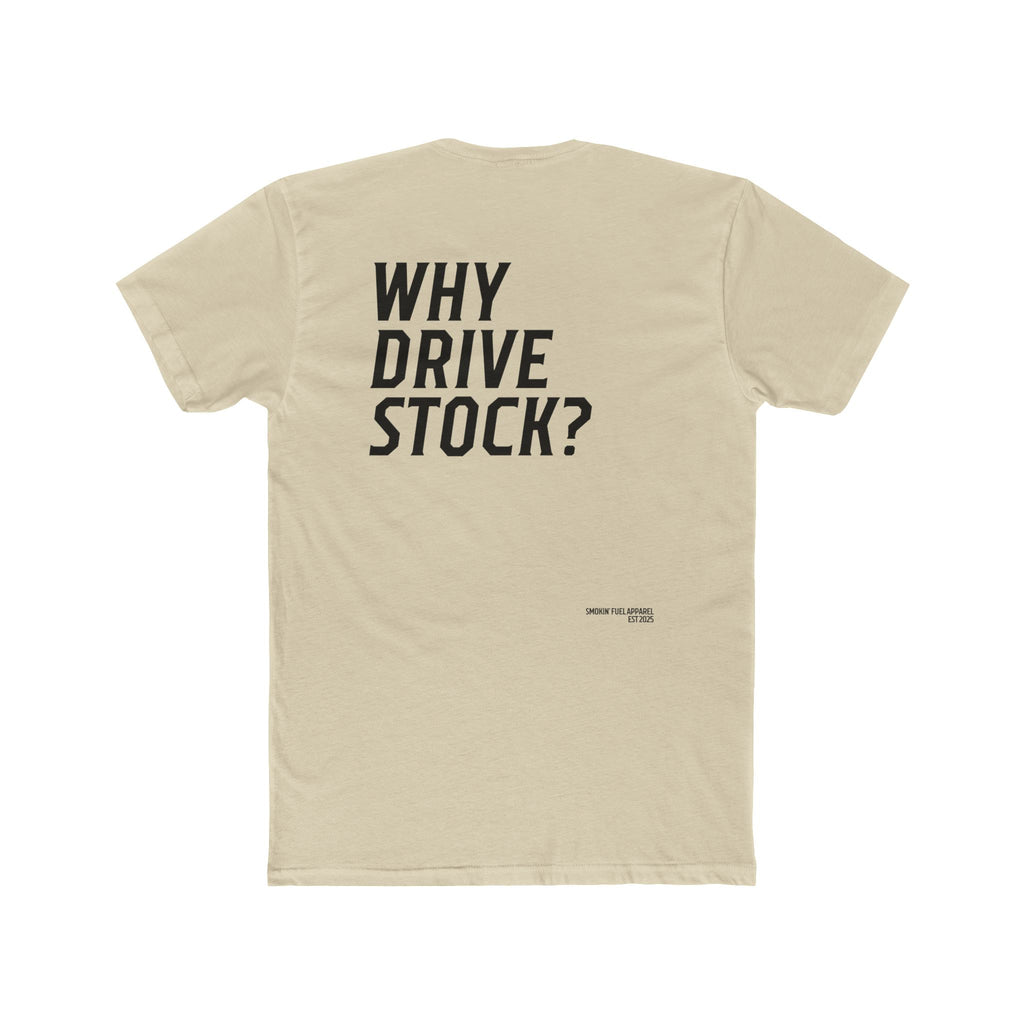 Why Drive Stock Tee Black