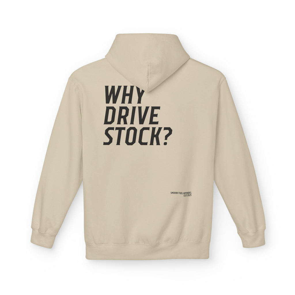 Why Drive Stock Hoodie Black