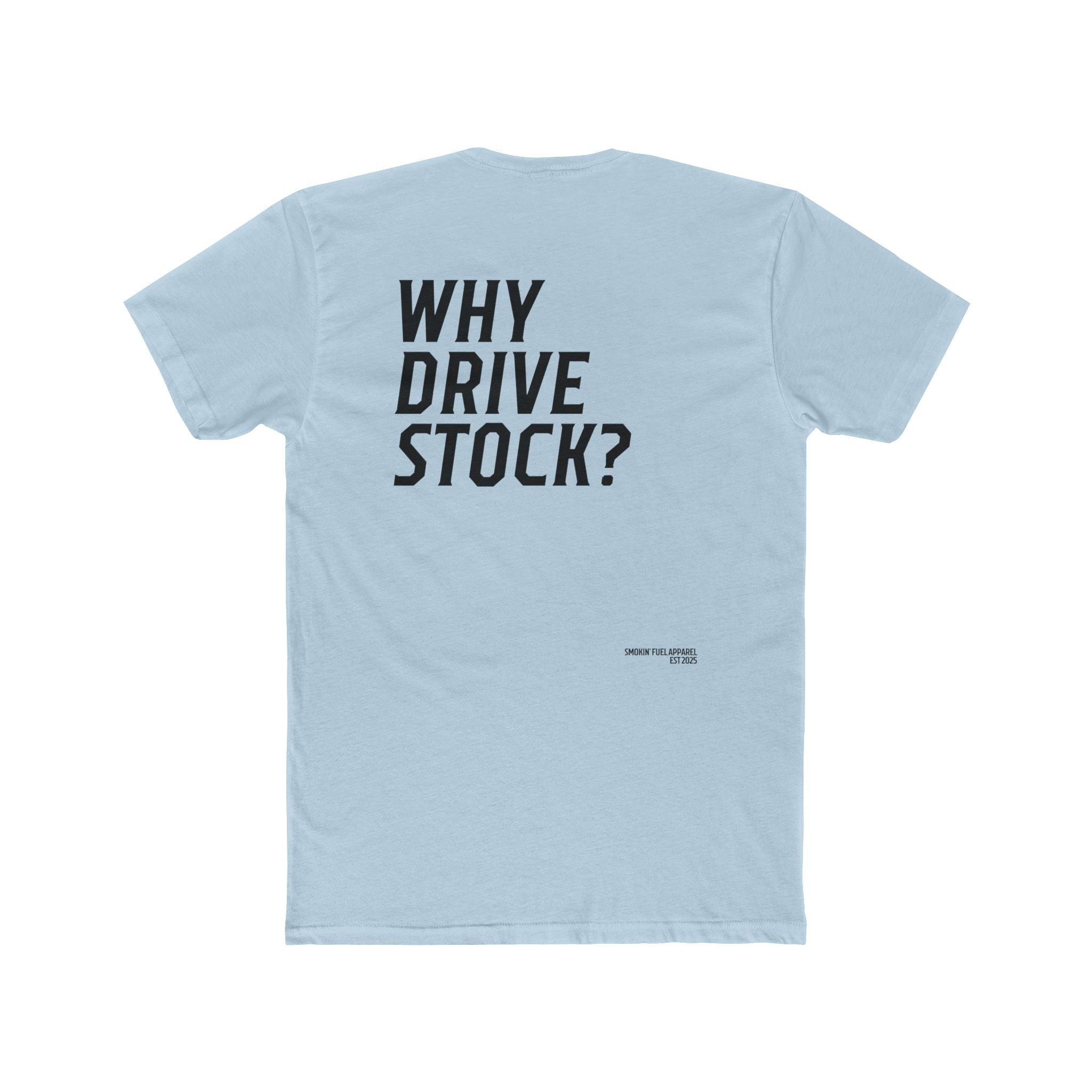 Why Drive Stock Tee Black