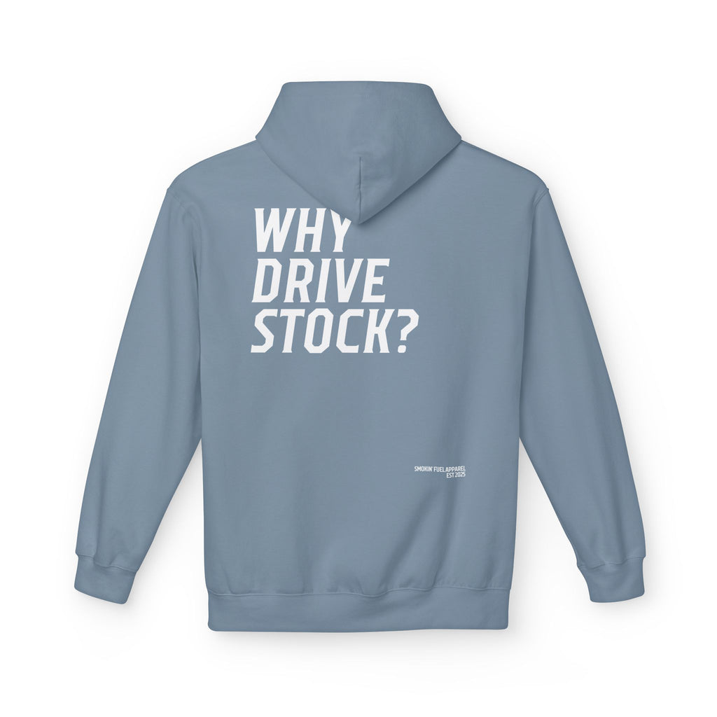 Why Drive Stock Hoodie White
