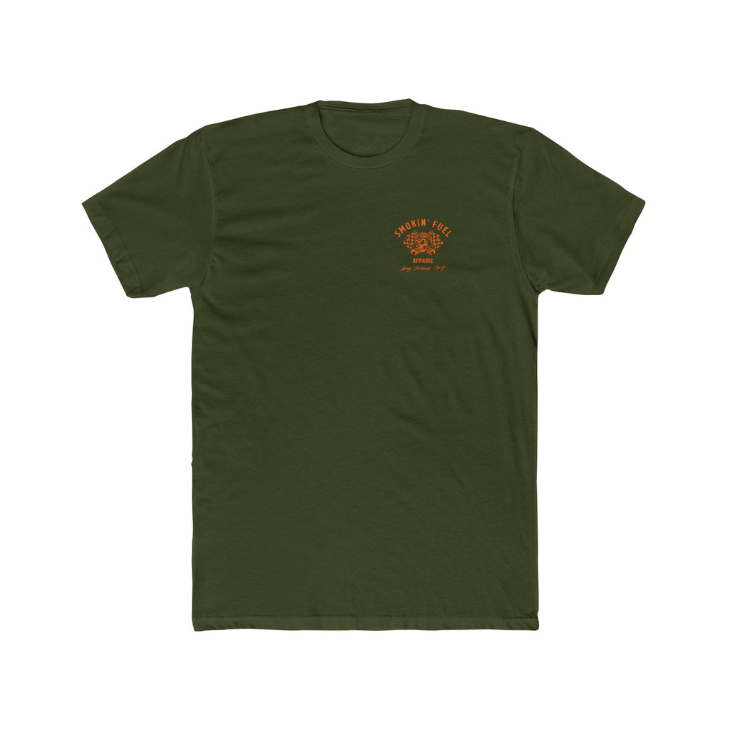 Why Drive Stock Tee Orange