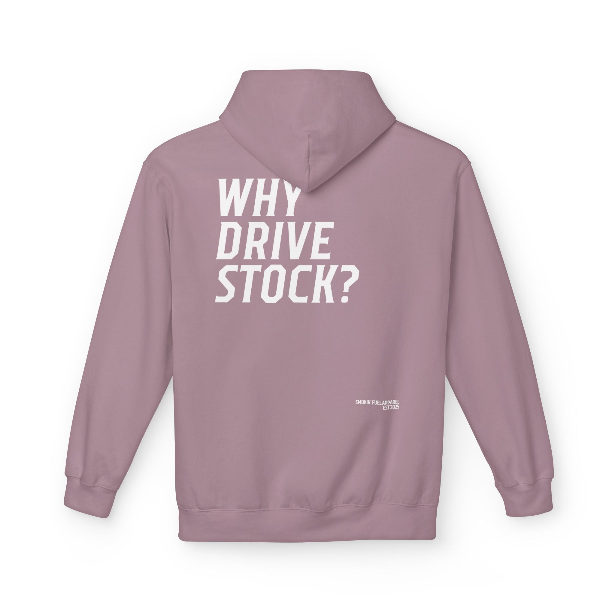 Why Drive Stock Hoodie White