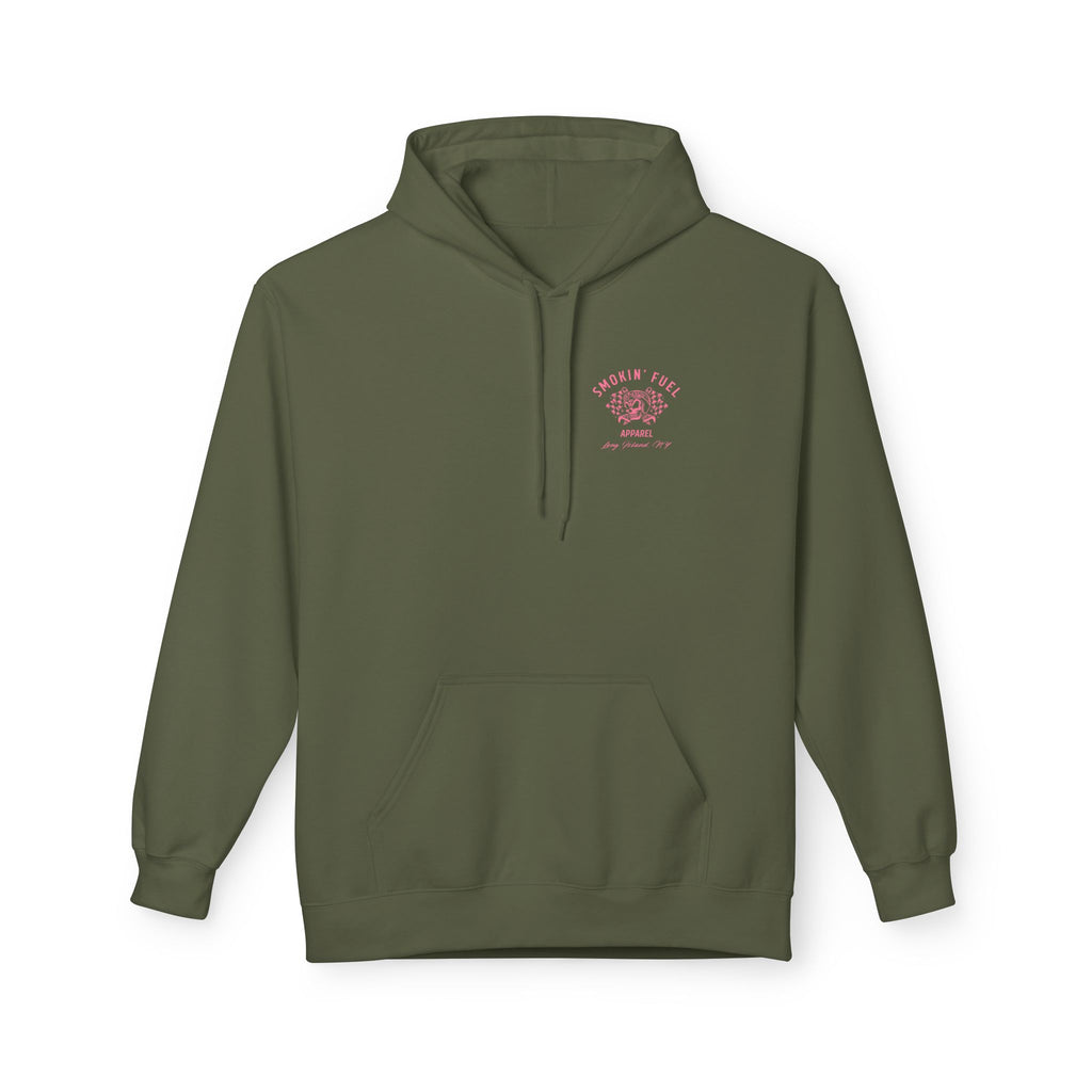 Why Drive Stock Hoodie Pink